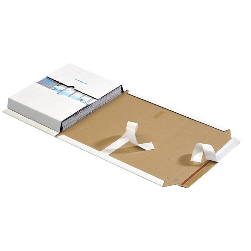 Bogomslag Multiwell 2 serie - 64, 330x270x20-75mm Hvid
