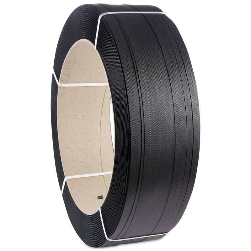 Strapbånd Master'In PP 12x0,75mm Ø406 2000m 225kg sort