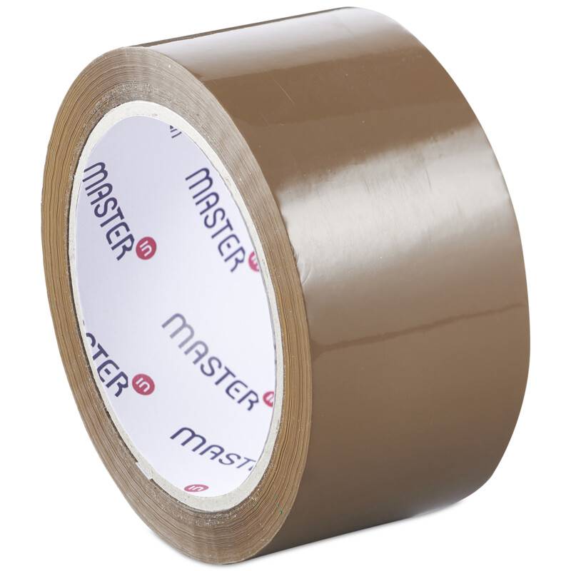Master'In PP28 pakketape solvent 38mmx66m brun