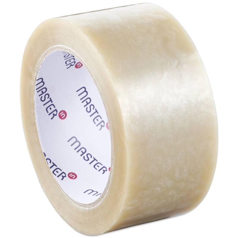 Master'In pakketape PP35 acrylic 72mmx66m ekstra klæb klar