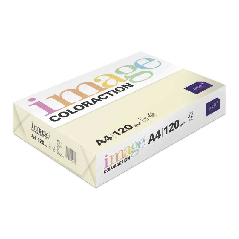 Image Coloraction kulørt kopipapir A4 120g CO44 Coral Red Chile