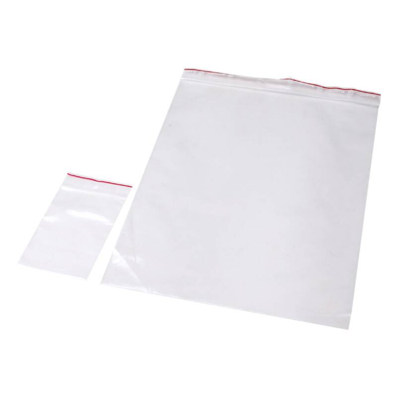 Lynlåspose uden skrivefelt 200x300mm 50my, 1000 stk