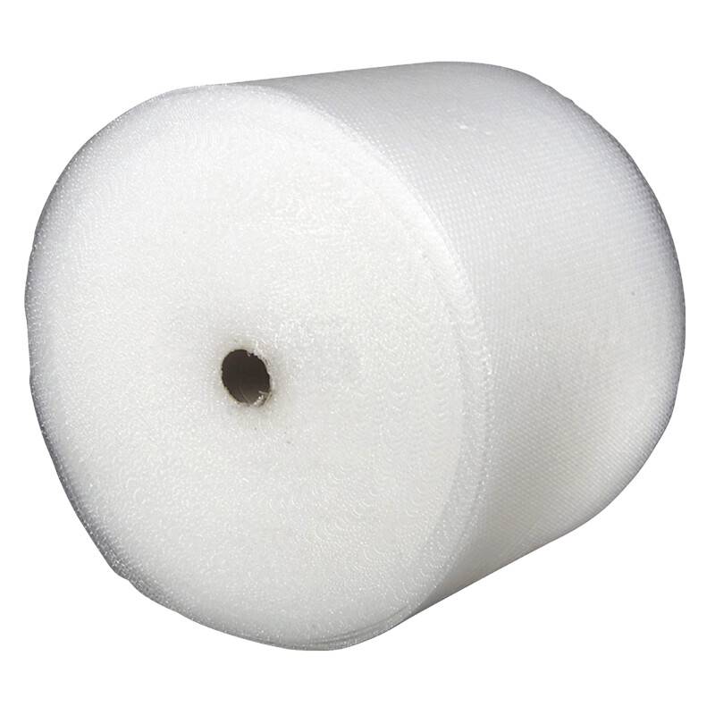 Boblefolie 50cmx75mx1mm med Ø25mm bobler og perforering hver 30cm klar