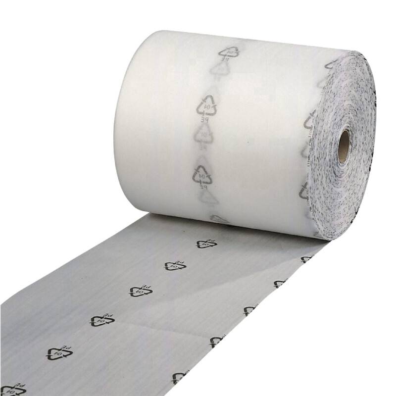 Foam skumfolie med folie i rulle 100cmx250mx1mm hvid