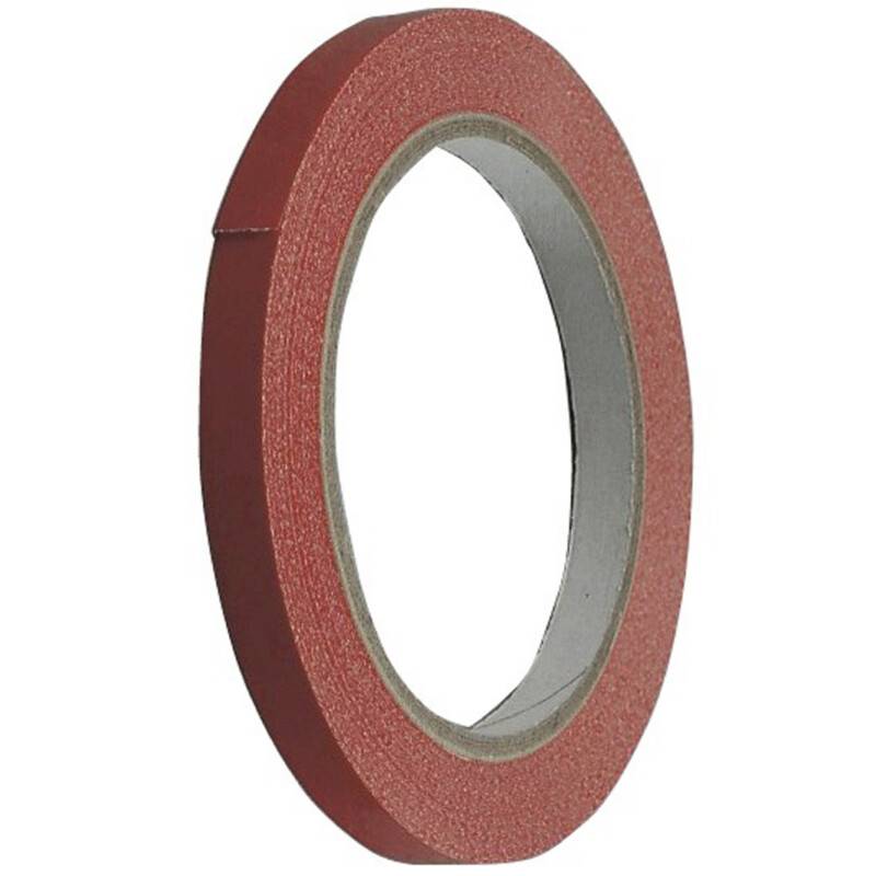 Tape til poselukker PVC-S 9mmx66m rød