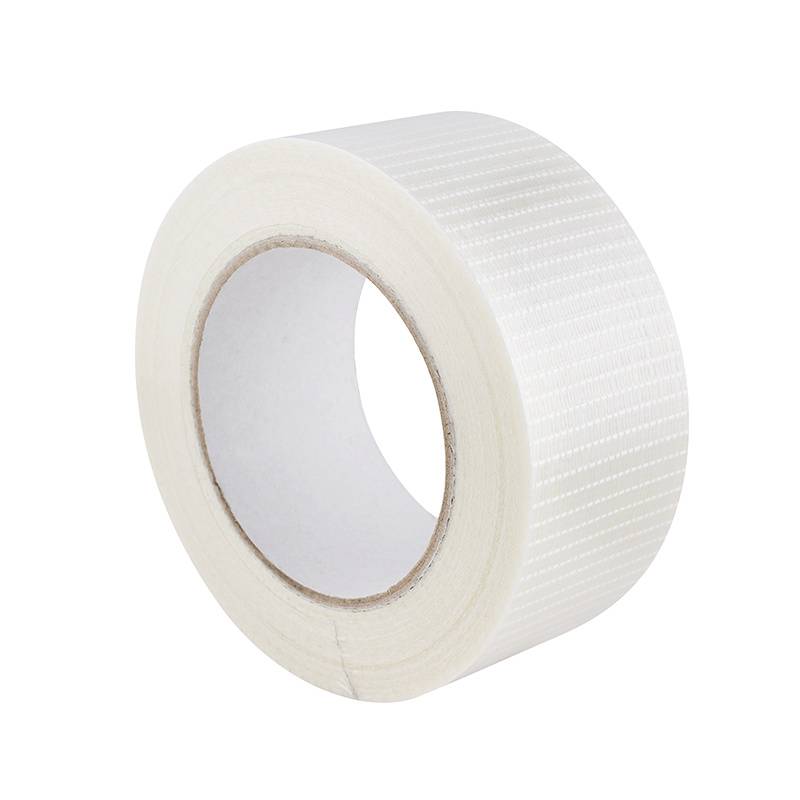 Tape krydsfiberarmeret PP 50mmx50m hvid