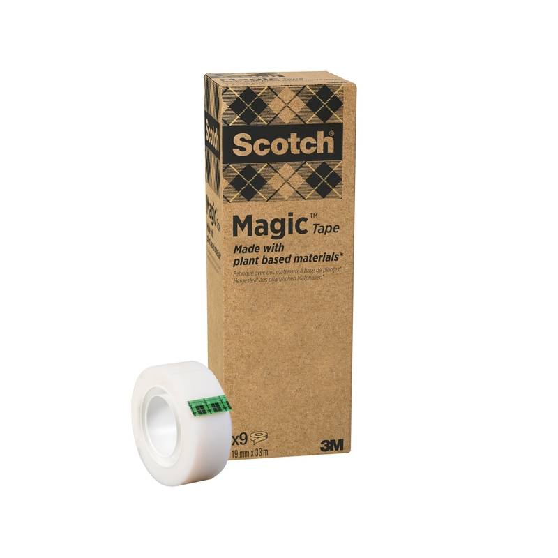 Magic tape 900 milj&oslash; 19mmx33m "usynlig"