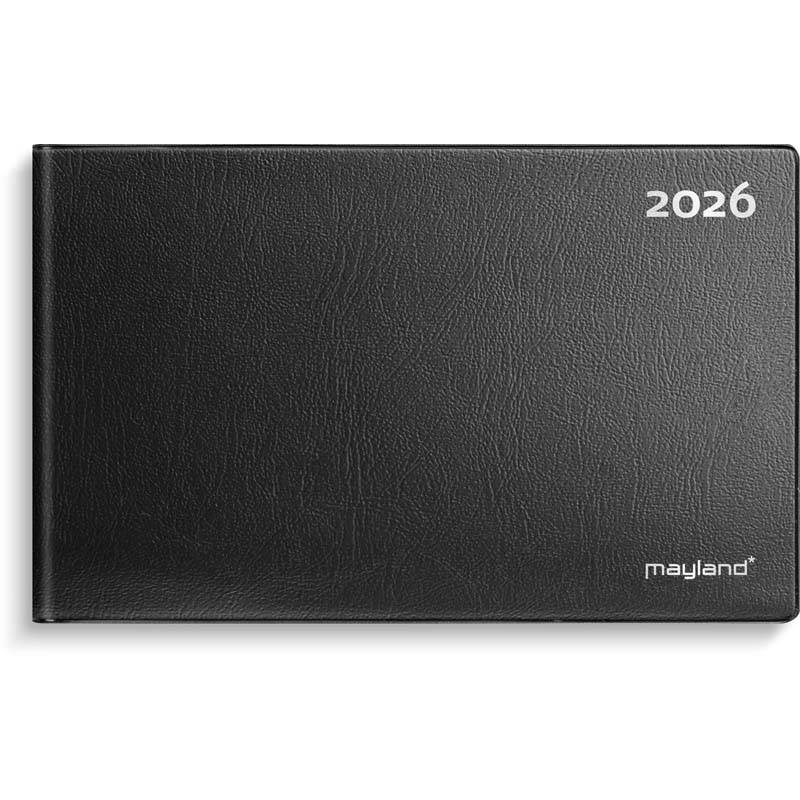 Mayland 2026 Mini bordkalender sort vinyl 26132000