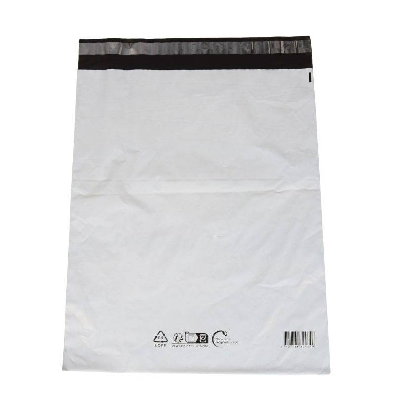 Coex forsendelsesposer A3 340x420mm LD-PE 50my hvid