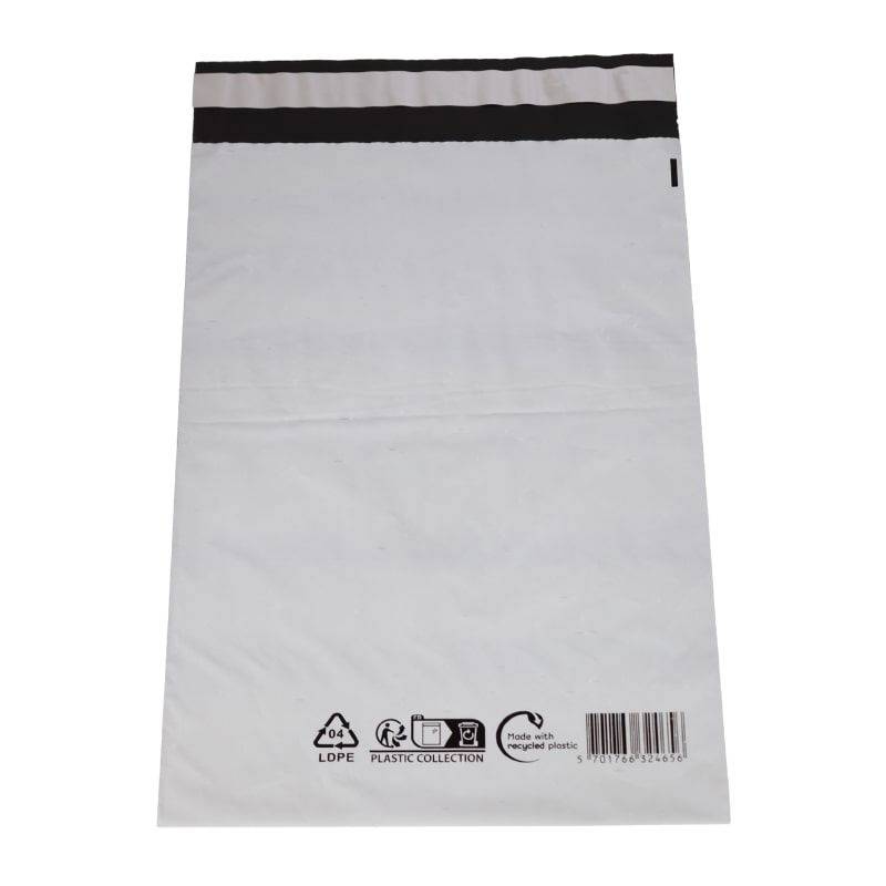 Coex forsendelsesposer A4 230x325mm LD-PE 50my hvid