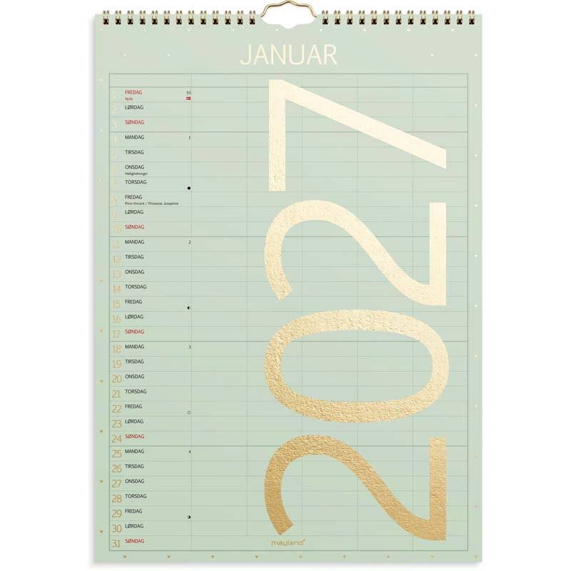 Mayland 2027 Familie v&aelig;gkalender til 5 personer 27066120
