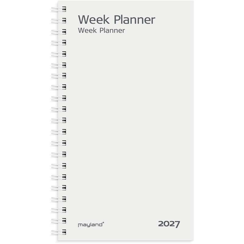 Mayland 2027 Week Planner ugekalender tv&aelig;rformat REFILL 27088500