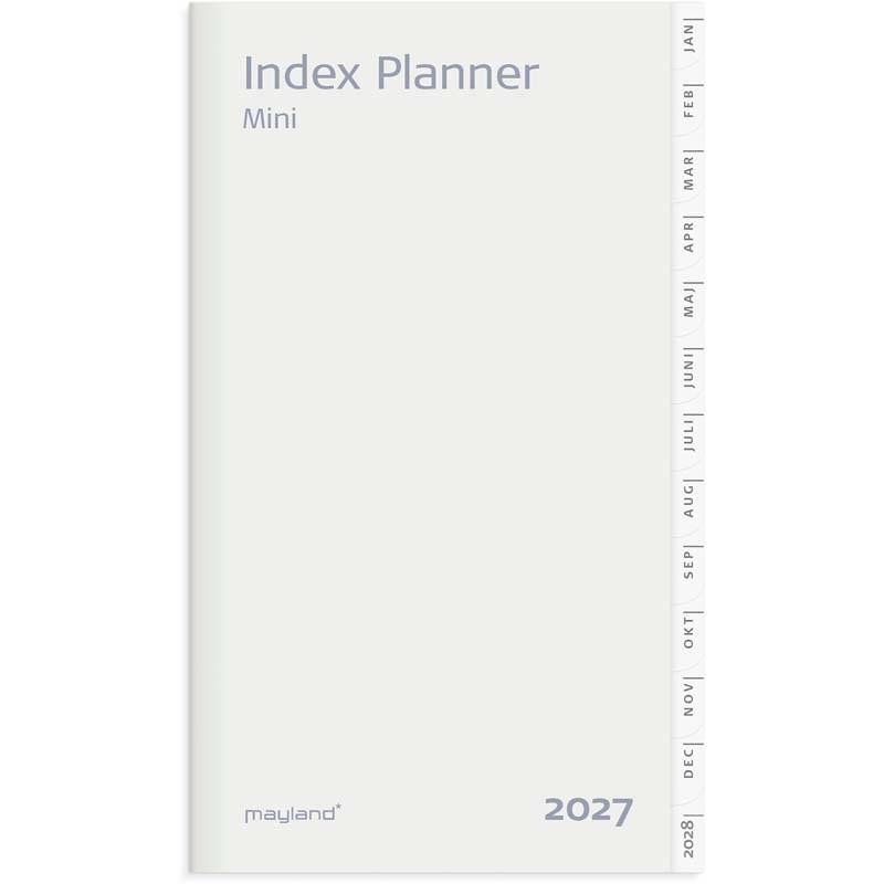 Mayland 2027 Index Planner Mini 7,6x13,2cm REFILL 27071500