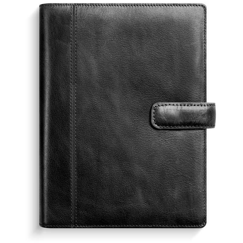 Mayland 2027 systemkalender 9,5x16,8cm i sort skind 27271100