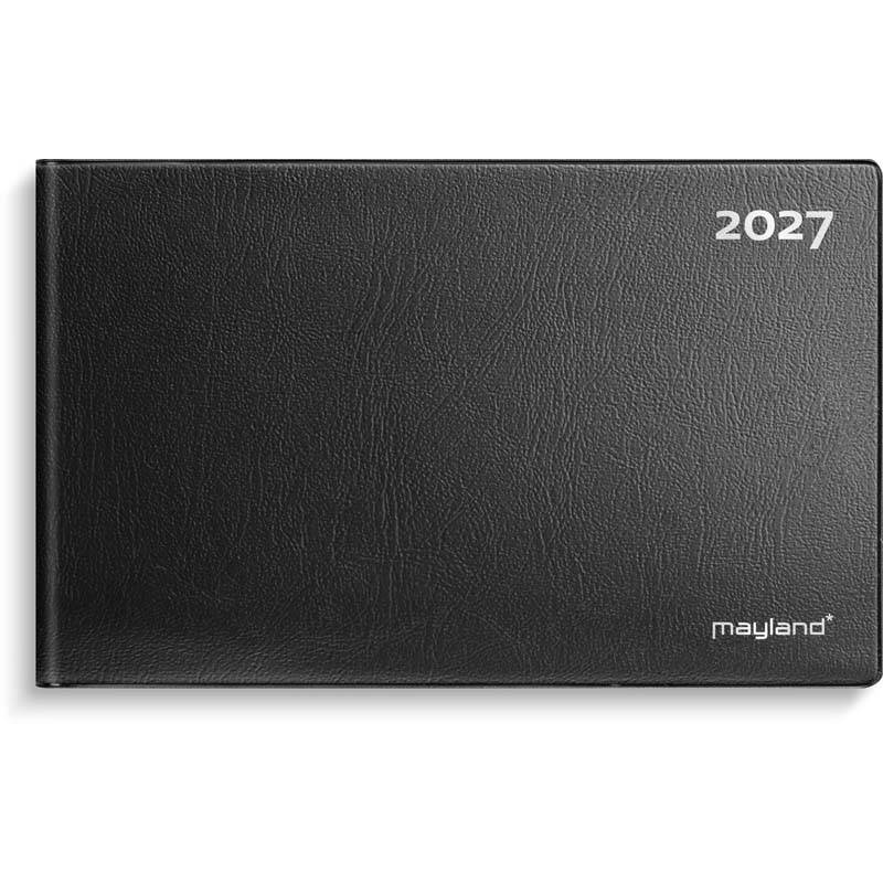 Mayland 2027 Mini bordkalender 14,8x9cm sort 27132000