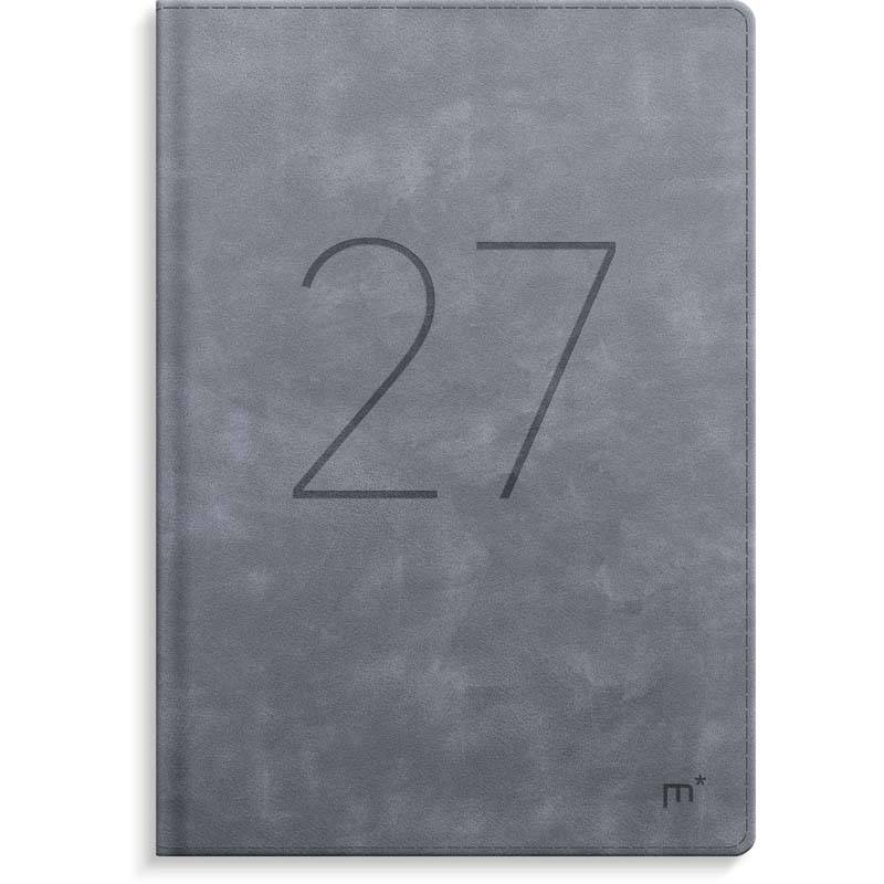 Mayland 2027 City Diplomat kalender 16,8x24,5cm gr&aring; 27194020