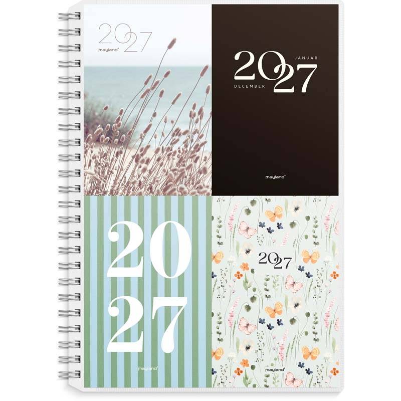 Mayland 2027 ugekalender A5 h&oslash;jformat 27200400