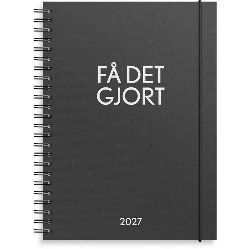 Mayland 2027 kalender F&aring; det gjort A5 sort 27227300