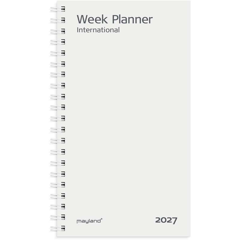 Mayland 2027 Week Planner kalender 9,5&times;16,8cm REFILL 27085500