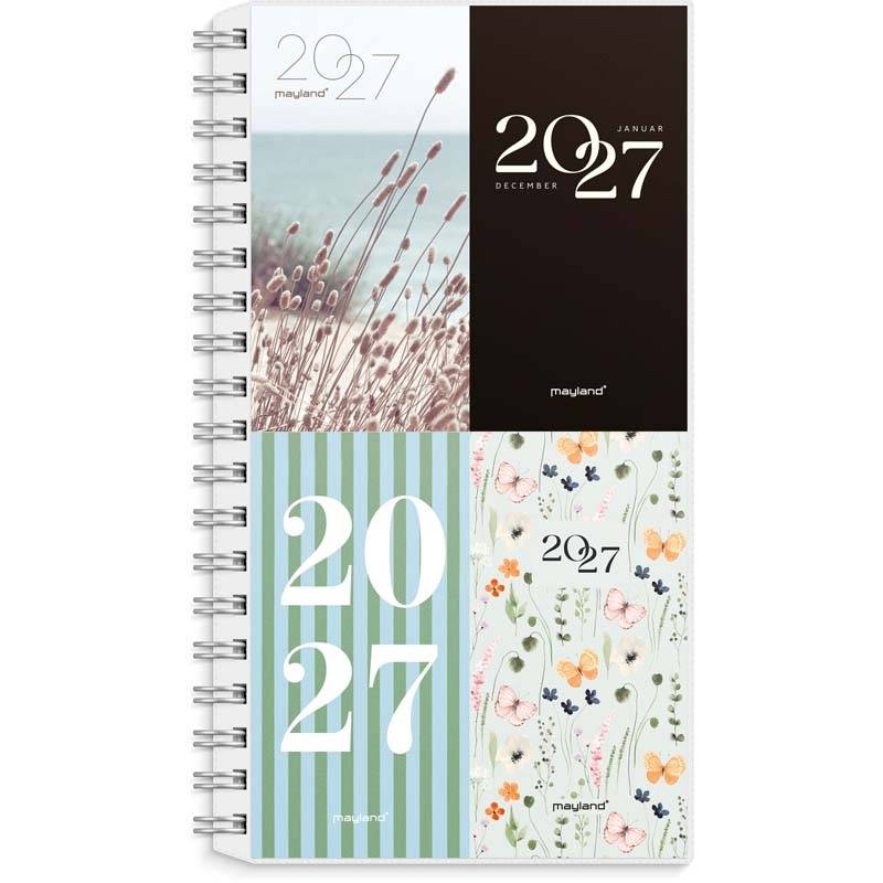 Mayland 2027 Week Planner kalender 9,5x16,8cm 27088100
