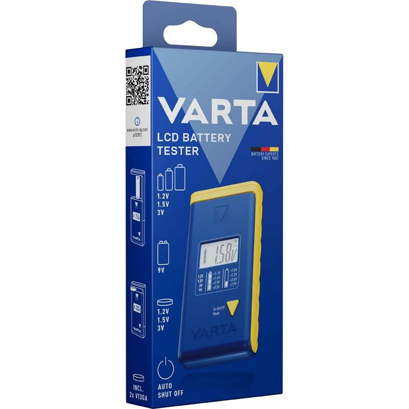 Varta Batteritester - batterikontrol til hjem og arbejdsplads