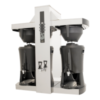 BKI Coffe Queen Tower 2x5 liter kaffemaskine