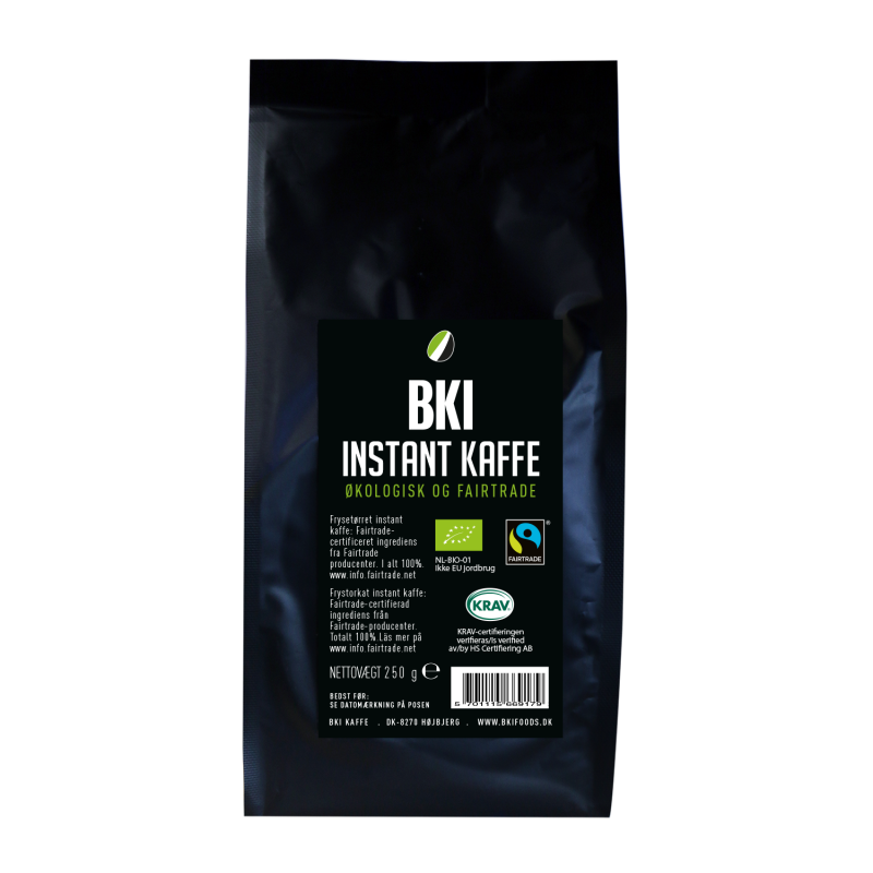 BKI Økokologisk KRAV Fairtrade Instant 250g