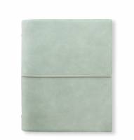 Filofax Domino Soft kalenderomslag l&aelig;derlook A5 Seagrass