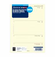 Filofax 2025 kalender refill A5 med en uge pr opslag