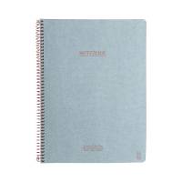 KOZO Notesbog A4 Premium Dusty Blue