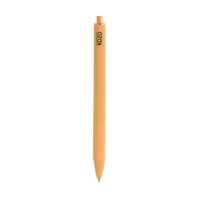 KOZO kuglepen 0,7mm med soft touch gul