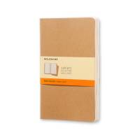 Cahier Journal Blank Large Kraft 3-Pak