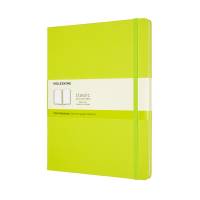 Moleskine notesbog Classic hard ulinieret XL 19x25cm lime grøn