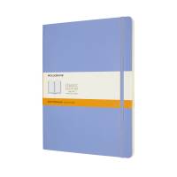 Moleskine notesbog Classic soft linieret XL 19x25cm lys blå