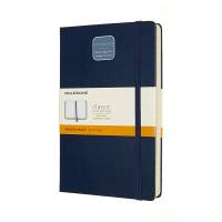 Moleskine Classic Hard notesbog Expanded linieret Large 13x21cm blå