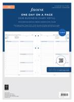 Filofax 2026 kalender refill A4 med en dag pr side