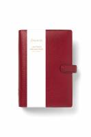 Filofax Finsbury systemkalender Personal 19,3x14,6cm r&oslash;d