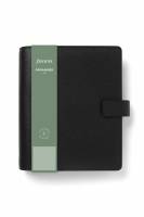 Filofax Camden systemkalender A5 vegansk kunstl&aelig;der sort