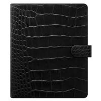 Filofax Classic Croc systemkalender A5 sort