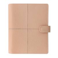 Filofax Classic Stitch Soft systemkalender A5 læder fersken