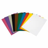 Karton Folia A4 300g Syrefrit og 100% returpapir sorterede farver