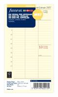 Filofax 2027 kalender refill Personal med en uge pr side lodret