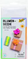 Silkepapir 50x70cm 20g/m² foldet til 125x250mm hvid, 5 ark