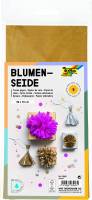 Silkepapir 50x70cm 20g/m² foldet til 125x250mm guld, 5 ark