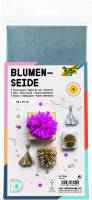 Silkepapir 50x70cm 20g/m² foldet til 125x250mm sølv, 5 ark