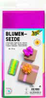 Silkepapir 50x70cm 20g/m² foldet til 125x250mm pink, 5 ark