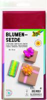 Silkepapir 50x70cm 20g/m² foldet til 125x250mm vinrød, 5 ark