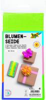Silkepapir 50x70cm 20g/m² foldet til 125x250mm lysegrøn, 5 ark