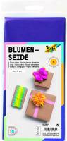 Silkepapir 50x70cm 20g/m² foldet til 125x250mm lilla, 5 ark