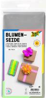 Silkepapir 50x70cm 20g/m² foldet til 125x250mm grå, 5 ark